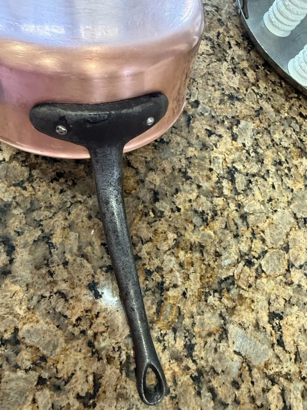 Baumalu Solid Copper Saucepan, 20cm / 8